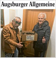 Augsburger Allgemeine: Georg Wild hilft Sehbehinderten weltweit