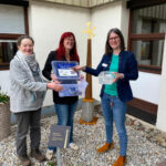 Von links: Silvia Roelke, Andrea Schulte-Krauss und Stephanie Kempke (Foto: Bund Naturschutz Krailling)