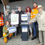 V.l.n.r.: Martina Stöger (AWISTA), Hildburg Krämer, Dorit Zimmermann, Silvia Roelcke, Günter Schorn, Andrea Schulte-Krauss, Christoph Wufka, Wilhelm Mahler · Foto: privat