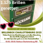 Vielen Dank den Einrichtungen und allen Menschen, die eine Brille abgegeben haben!