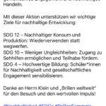 Reaktionen der Schülerinnen und Schüler.